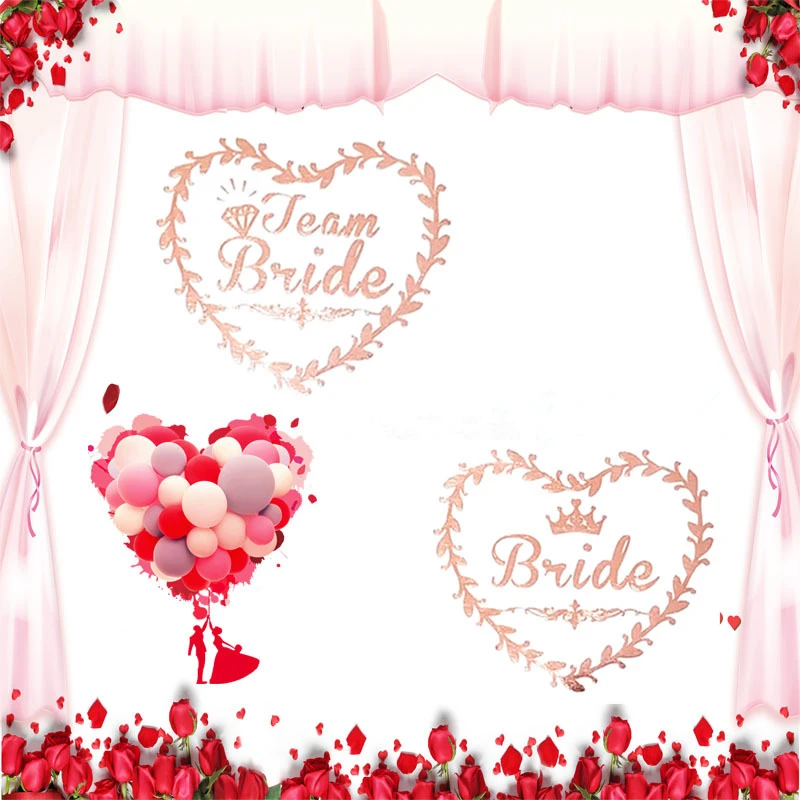 

200pcs Team Bride Temporary Tattoos Stickers Wedding Decor Bride To Be Hen Bachelorette Party Decor Bridal Shower Girl Favors