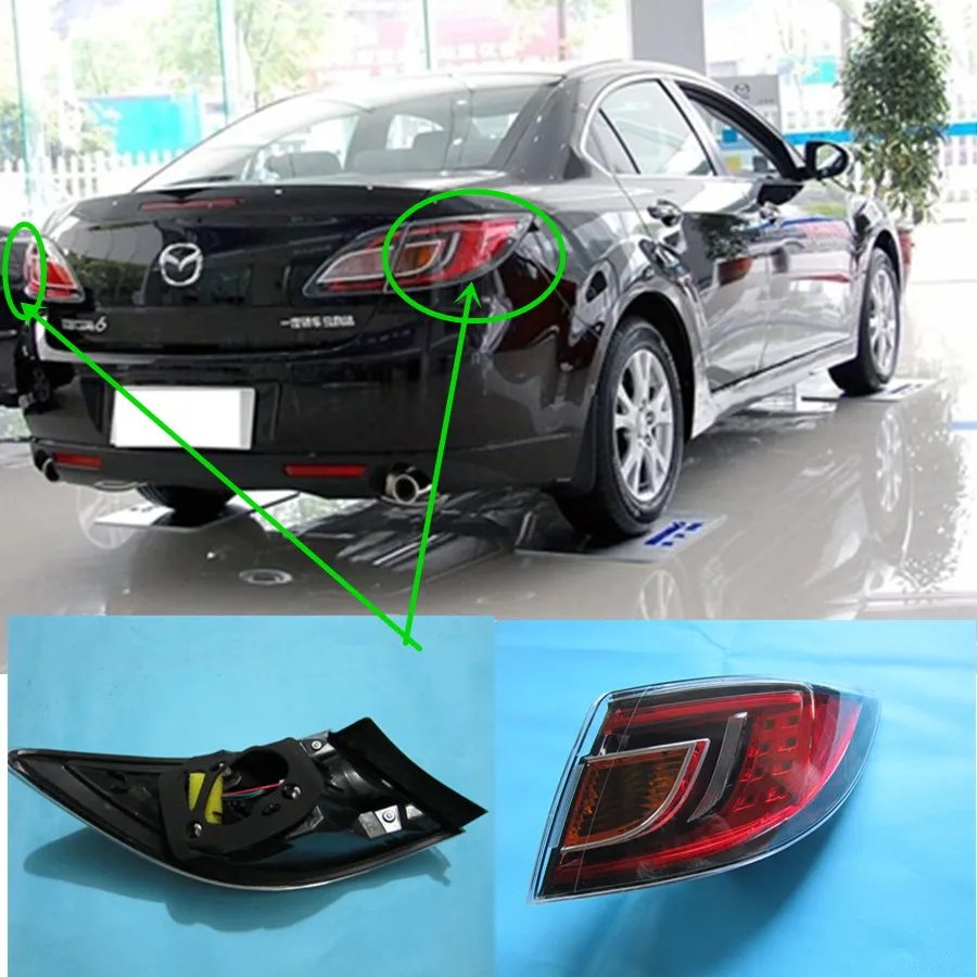 Автомобильные аксессуары кузовные детали задняя фара для Mazda 6 2008 2012 Седан GH|lamp