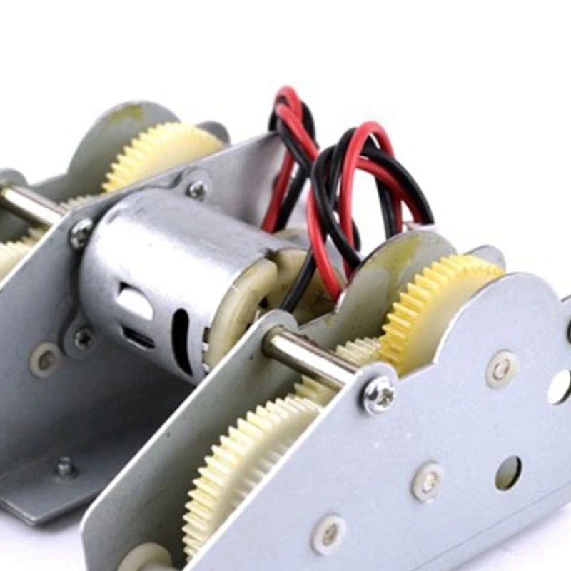 

1 set Rc Tank Parts Plastic Gear Box & 2Pcs for Wpl Rc Car Wheel Front Connector + 4Pcs Rear Connector
