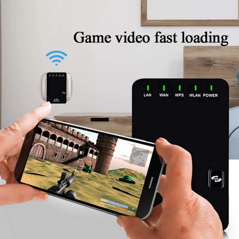 300 Мбит/с Wi-Fi с ретранслятором сигнала Интернет беспроводной AP ретранслятор