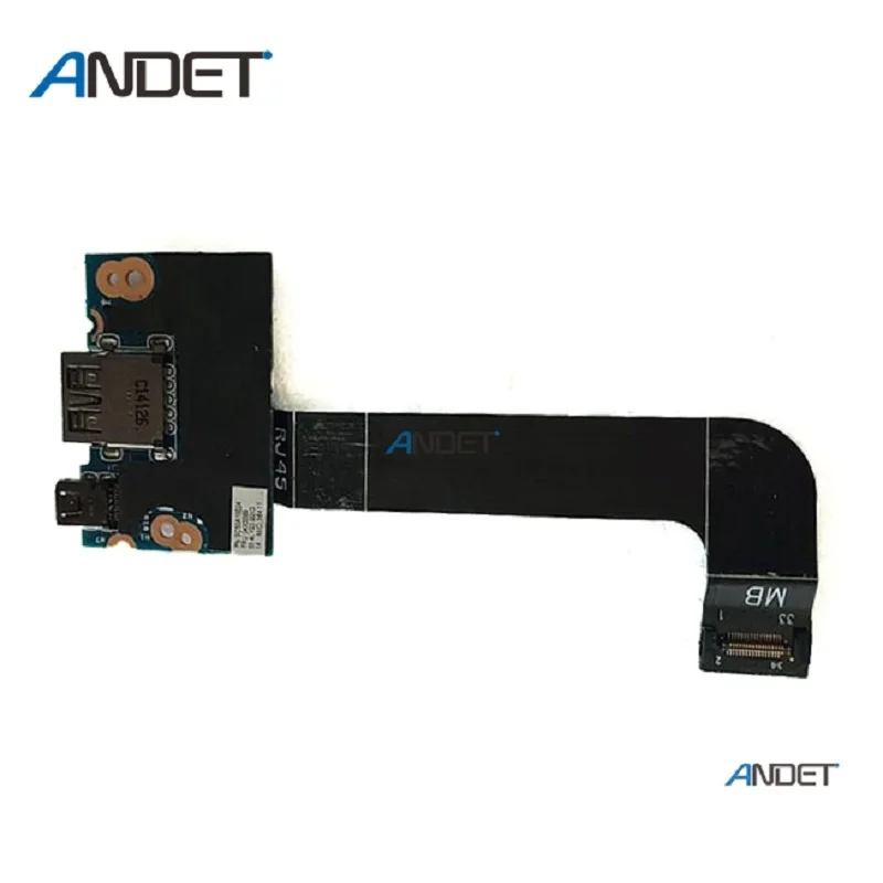 original for lenovo thinkpad x1 carbon gen 2nd 3rd audio subcard rj45 usb port board w cable 04x5600 00hn985 04x5599 00hn984 free global shipping