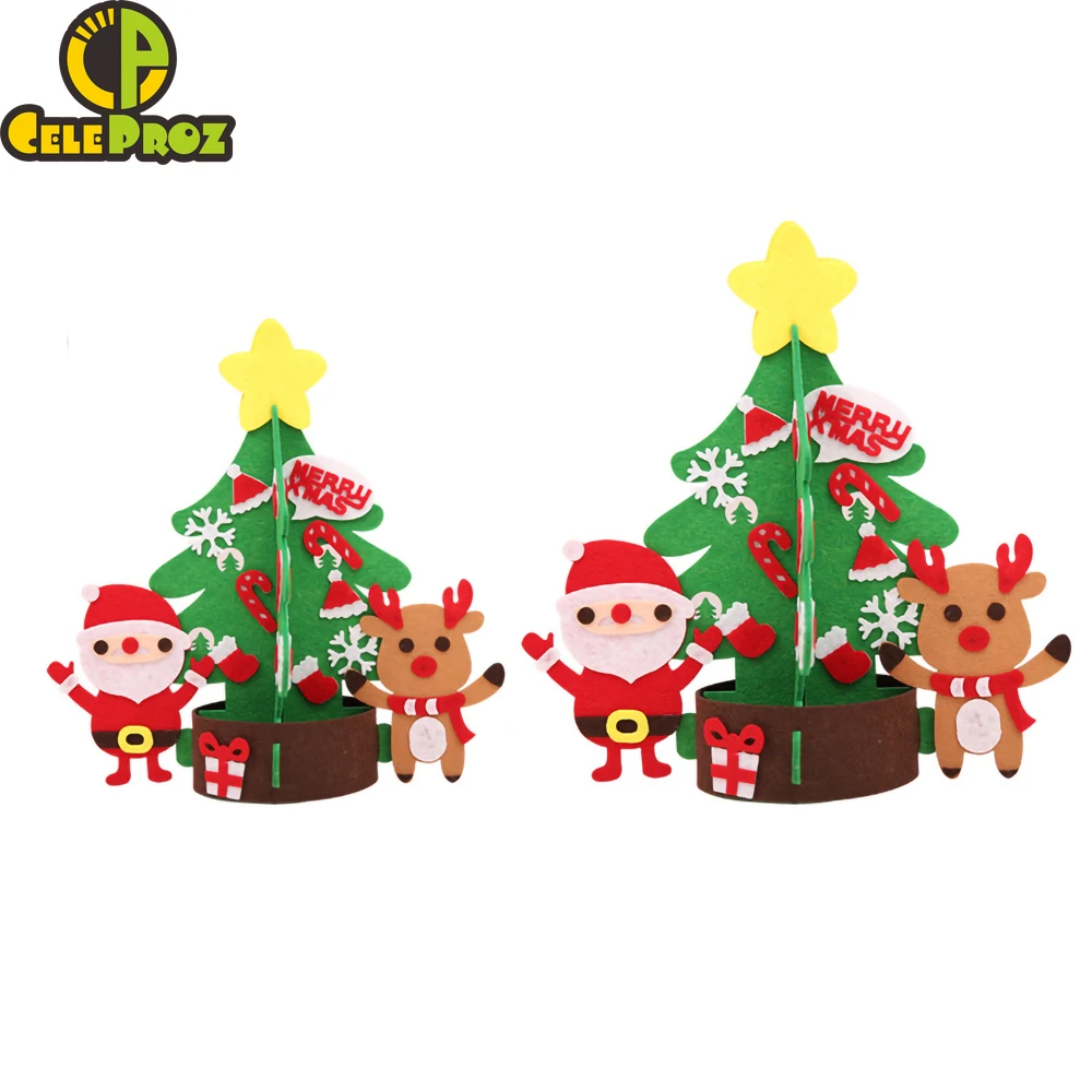 1 шт. нетканый материал рождественские украшения для рождественской елки олень