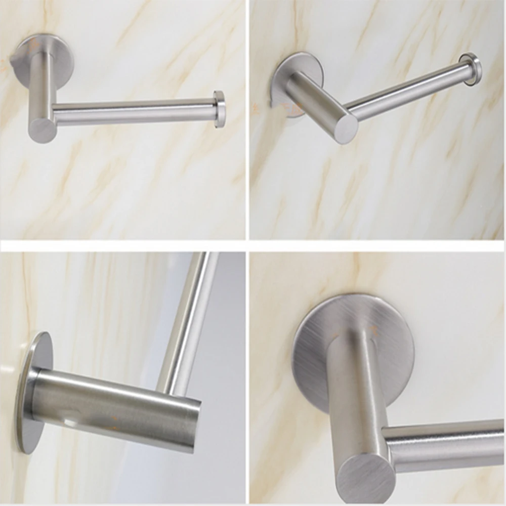 

Stainless steel paper towel holder nail-free roll toilet holder free punch toilet paper holder