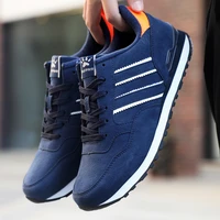 2020 autumn men shoes sneakers lace up men fashion shoes microfiber leather casual shoes brand men sneakers winter flats zapatos