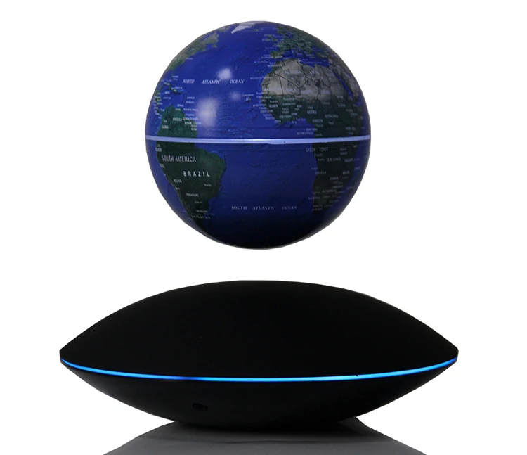Украшение для дома магнитная левитация 3 дюйма вращается на землю Плавающий