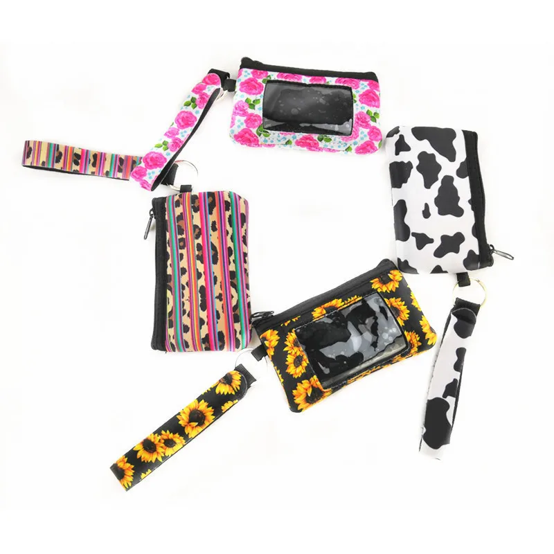 Новое поступление 8 видов стилей неопреновый Карманный Брелок для карт мини