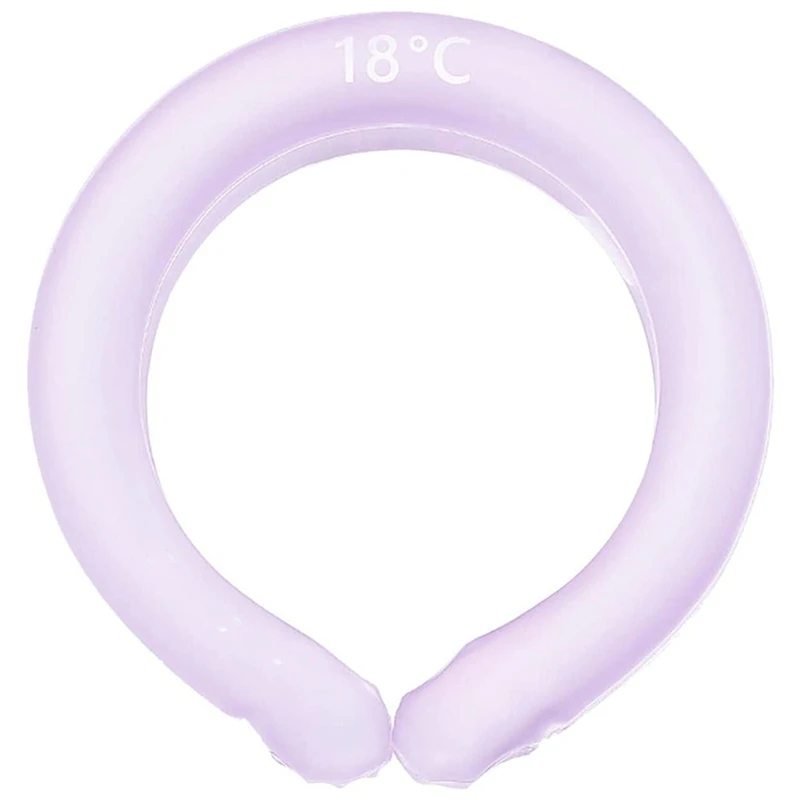 

Neck Cooling Tube, Hands-Free Wearable Cooling Neck Wrap In Summer, Reusable Neck Cooler With Cold Gel Ice Pack