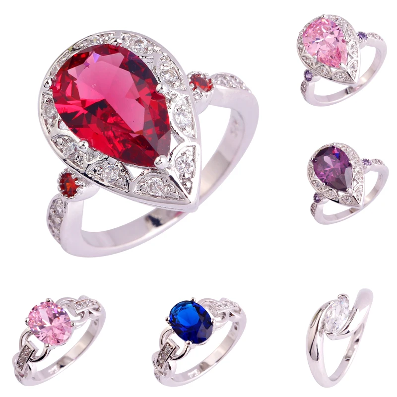 Кольцо Jrose женское свадебное модное ювелирное изделие подарок для женщин размеры