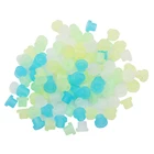 Подушечки для игл из силиконовой резины, 200 шт., мягкие, Т-образные, разноцветные, для татуировок, мягкие резиновые прокладки, соски, набор для татуировок