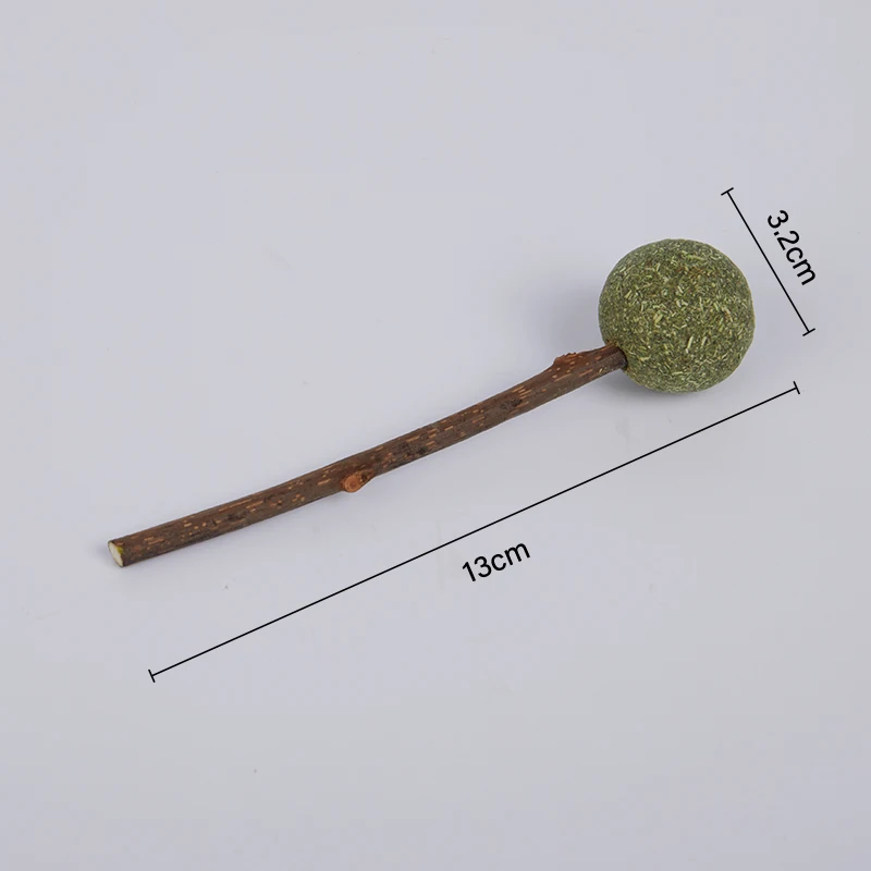 

Pet Products Pet Cat Toys Natural Catnip Lollipop Shape Pet Molar Teeth Cat Toy Pet Christmas New Year Gift