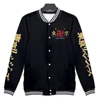 Токийский пиджак для мужчин и женщин, мужская бейсбольная куртка в стиле Харадзюку, куртка-бомбер, Hanagaki Takemichi Ken Ryuguji пальто-жакет для косплея