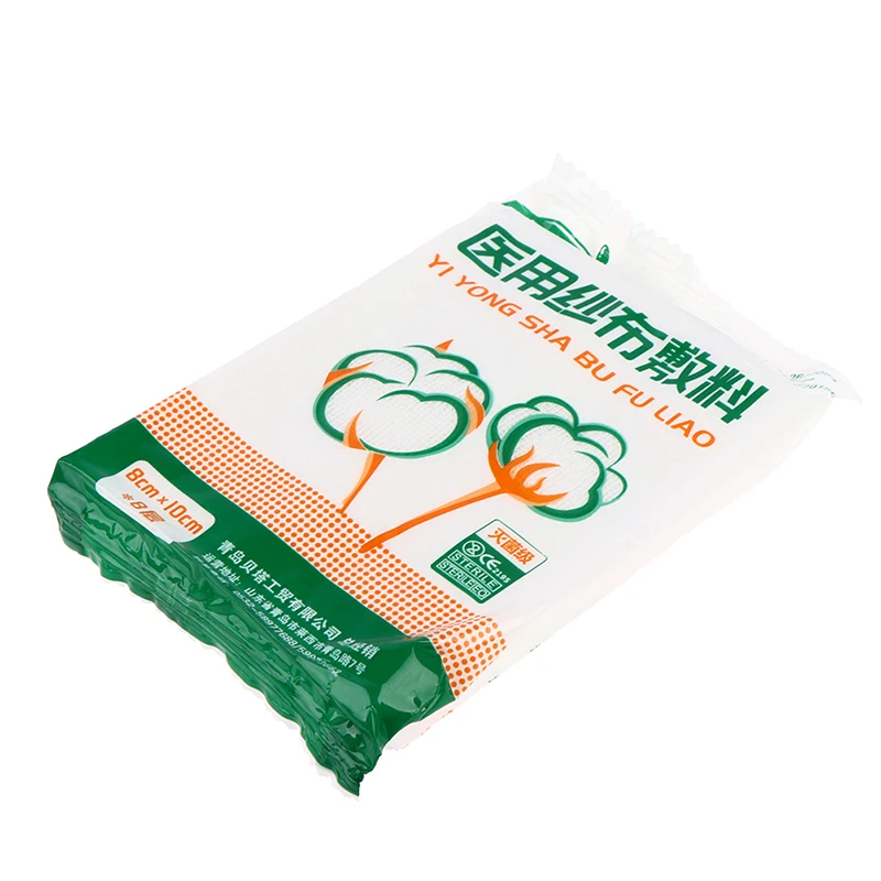 Повязка для первой помощи из шт./упак. хлопка с марлевым тампоном