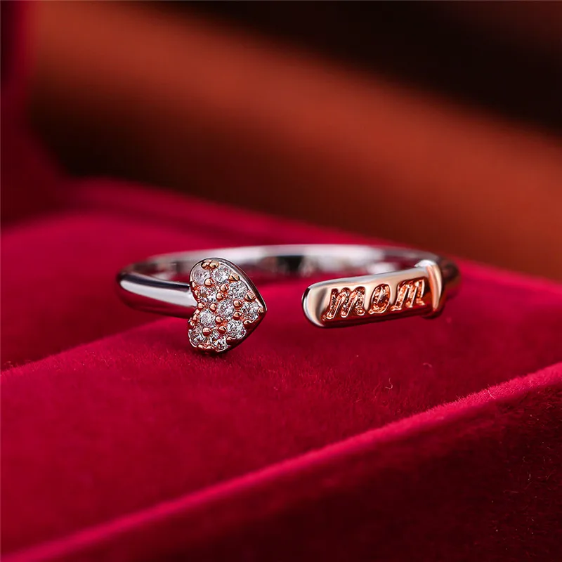 Кольцо с надписью мама для женщин | Украшения и аксессуары