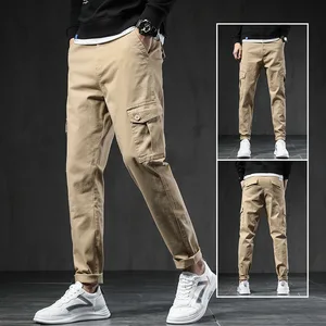Men's Overalls 2021 Autumn Winter New Fashion Brand Men's Clothing Men's Casual Pants Fashion Trend Loose Men's Pants 10 item image