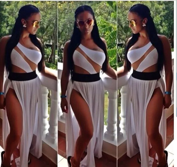 Короткие Длинные платья белое сексуальное облегающее платье макси Клубное на