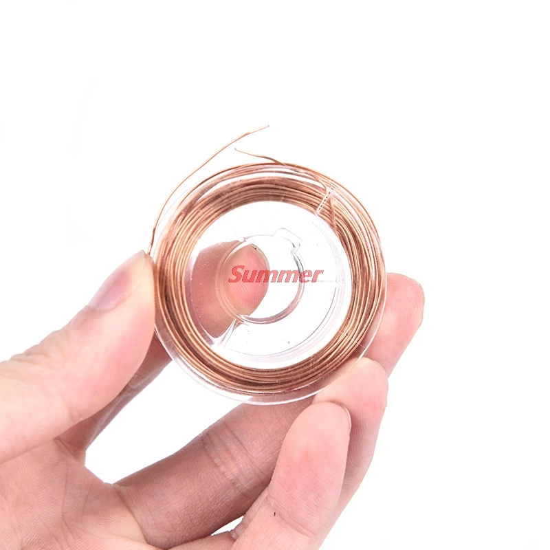 Smart Home Making Motor Model 10 Meter 0.2mm 0.3mm 0.5mm 0.6mm DIY Magnet Wire Enameled Copper Wire Magnetic Coil Winding