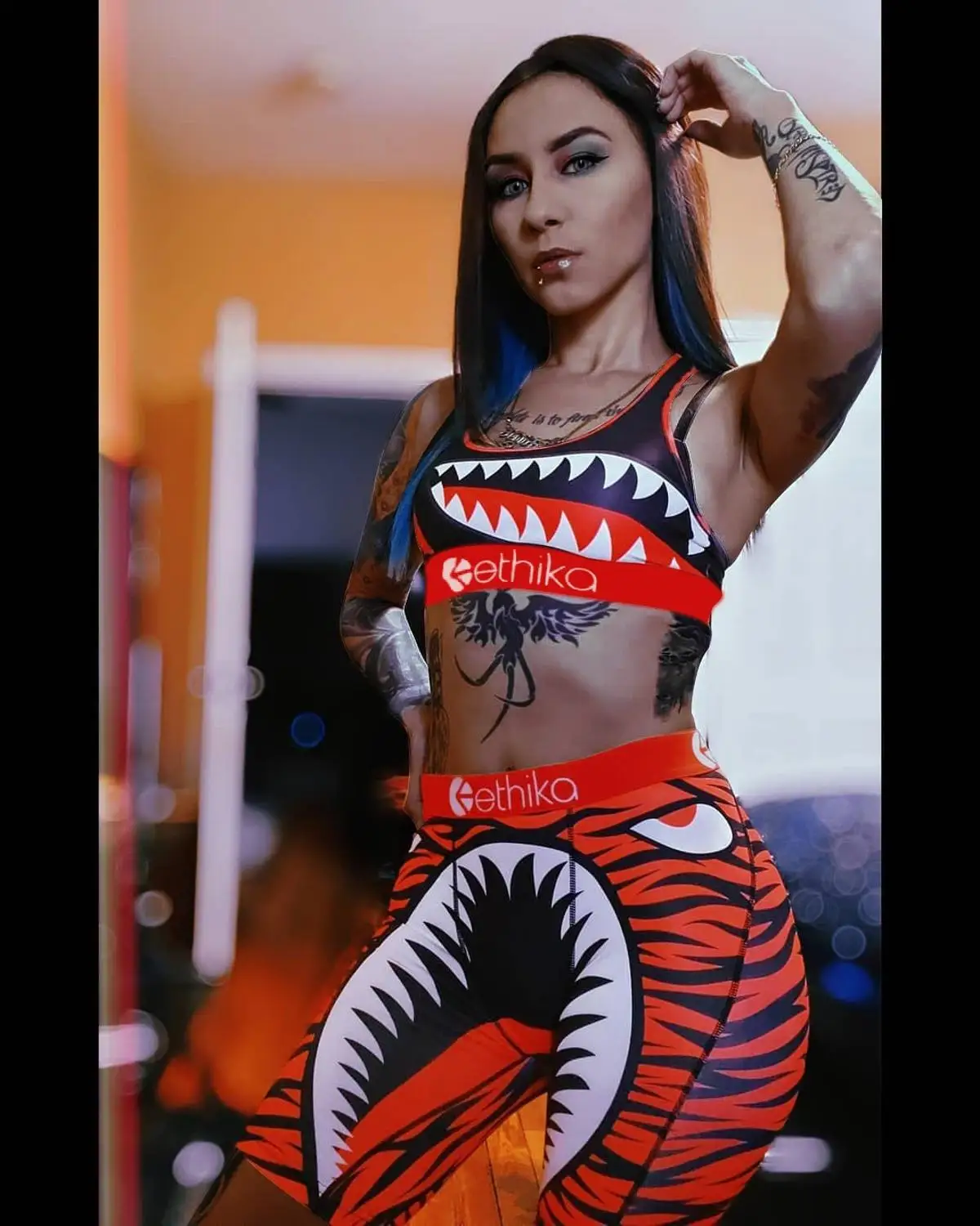 VAZN горячая Распродажа Новинка 2019 пикантные Стиль 2 шт. Для женщин комплект майка