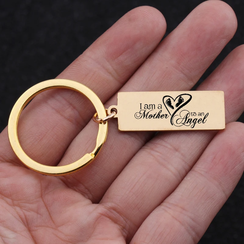 Регулируемый брелок для ключей ювелирных изделий сувенирный с выгравированной