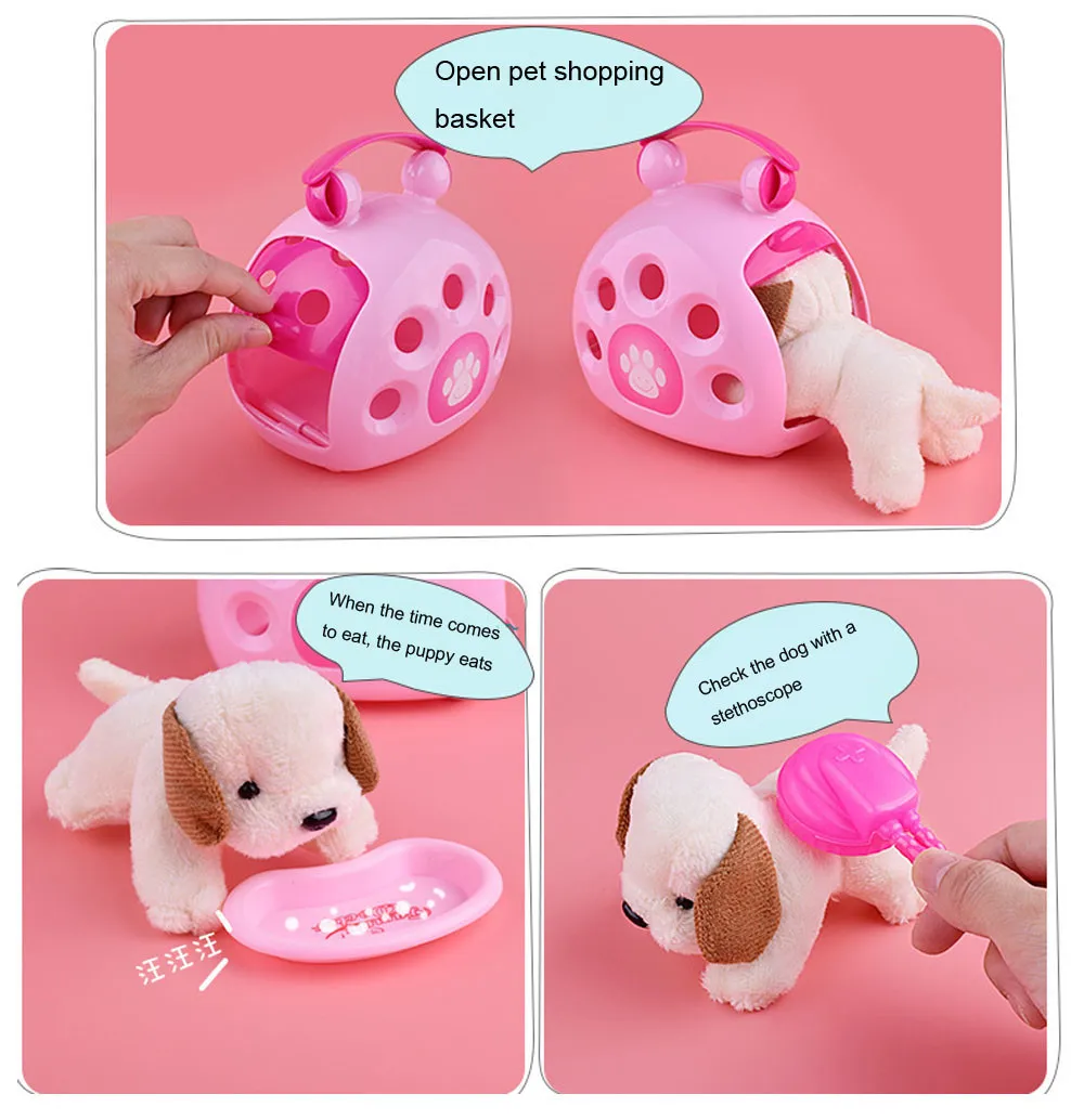 Развивающие и обучающие игрушки для детей переноска кормления домашних животных