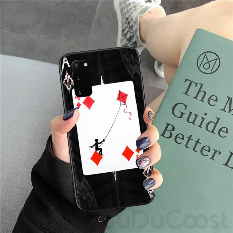 

Customary Personality Poker Customer Phone Case For Samsung Galaxy S9 S10 S10E S6 S7 S8 S9 S9Plus S5 S20