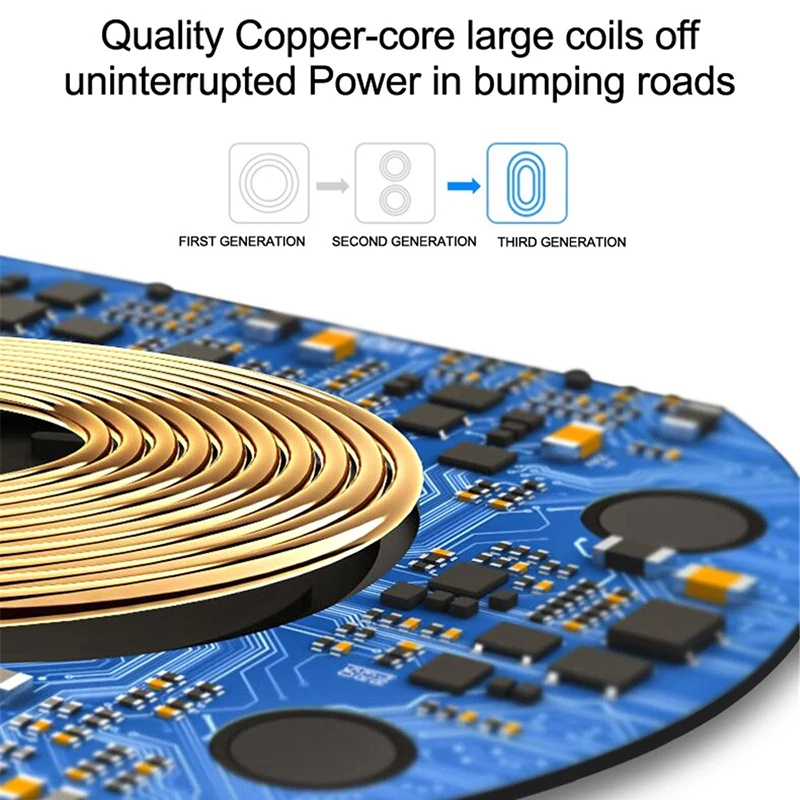 Автомобильный беспроводной мобильный телефон Qi зарядная панель ящик для