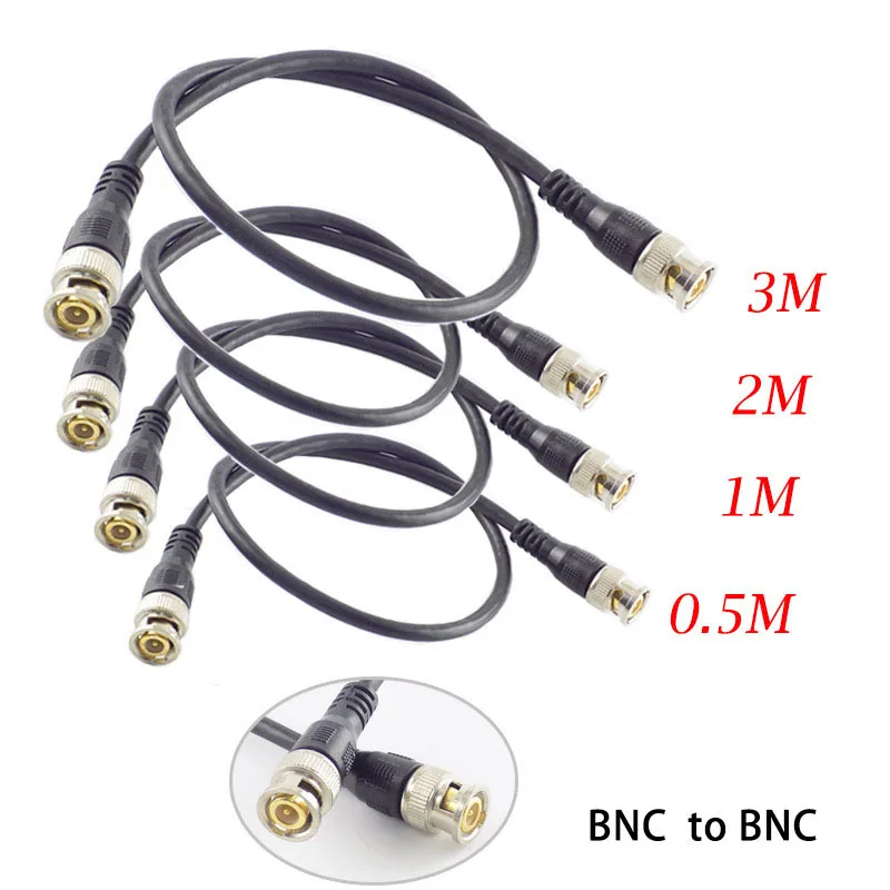 Кабель-адаптер BNC папа-папа 0 5 м/1 м/2 м/3 м соединительный кабель папа-Папа отрезок
