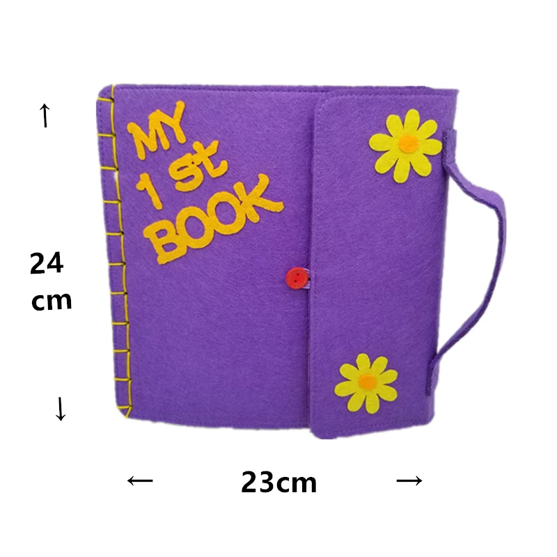 Моя первая книга нетканый материал чехол с Пчелой ручная работа детская