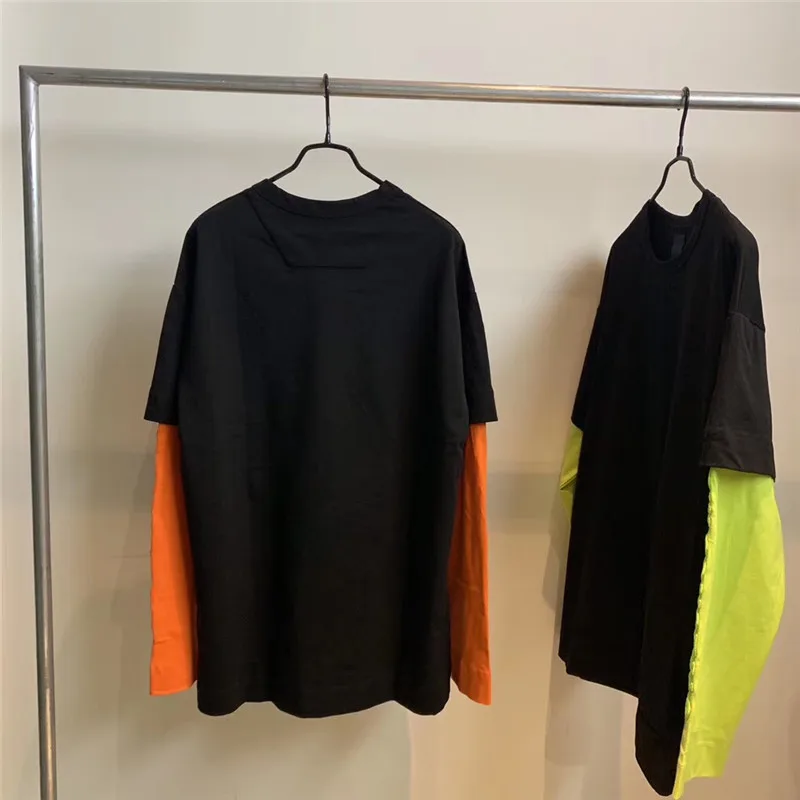 

Orange green JUUN.J T shirt Men Women 1:1 high quality fashion casual JUUN.J Top Tees