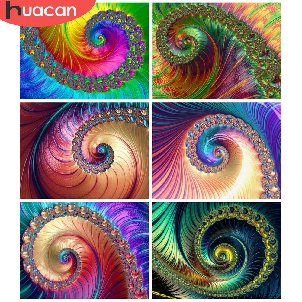 

HUACAN 5D DIY Diamond Painting Mandala Full Diamond Embroidery Flower Rhinestones For Mosaic Creative Hobbies