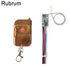 Rubrum DC 3,6 V  24V 433MHz Дистанционное управление переключатель 12V RF реле 1CH Беспроводное управление ler приемник передатчик ВКЛ.ВЫКЛ. Умные переключатели