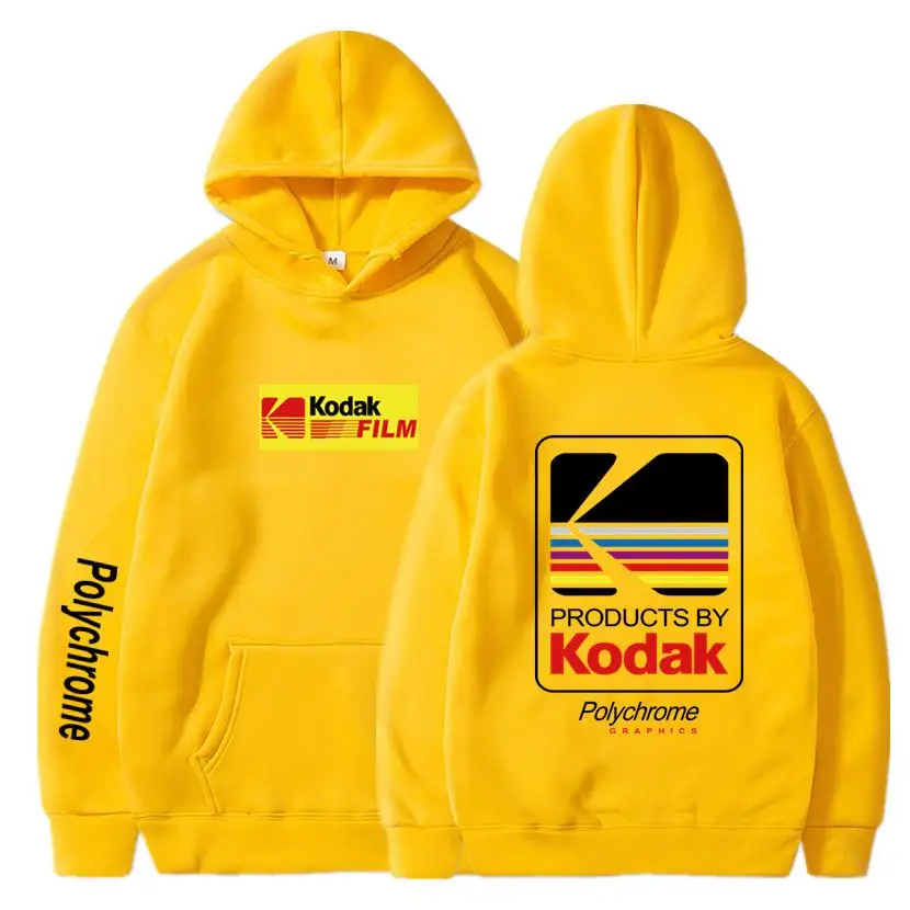 Японский хип хоп зимняя флисовая толстовка Harajuku kodak куртки мужские и женские