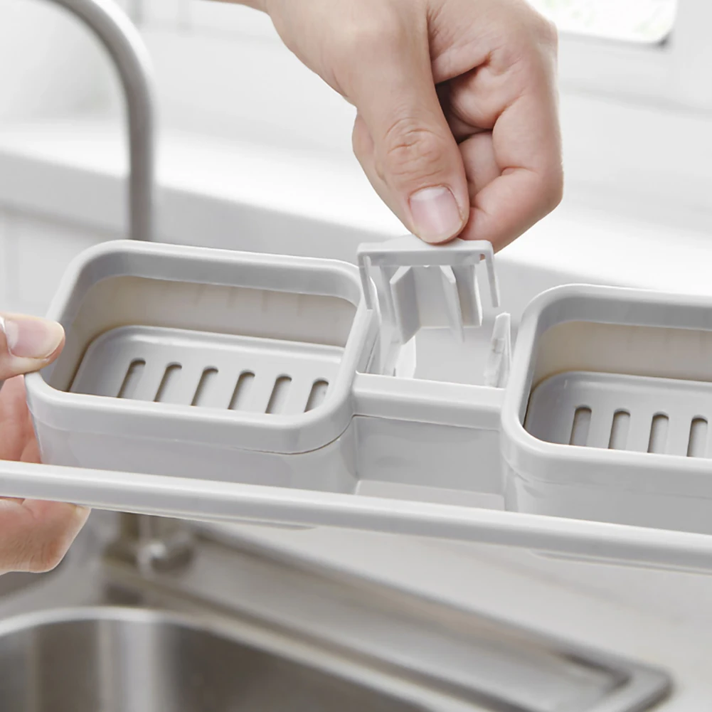 Портативная кухонная полка для слива губчатой мыльной ткани держатель губок на