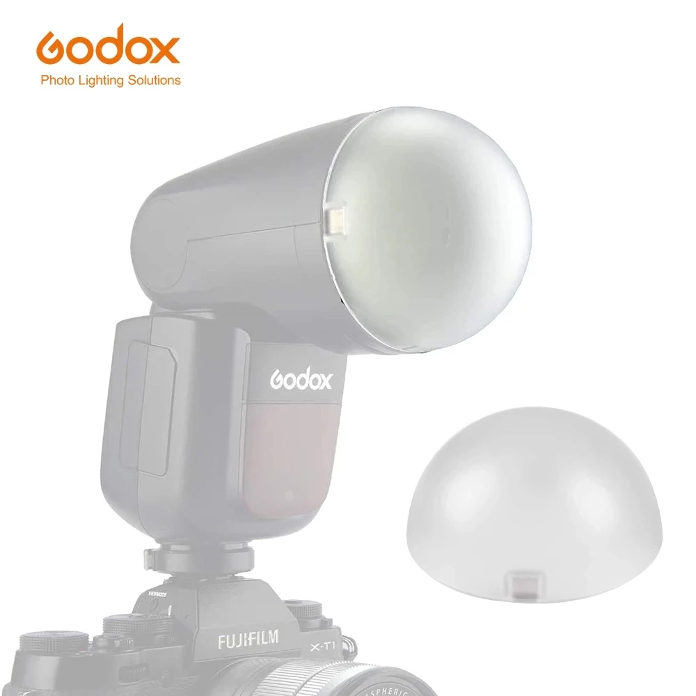 

Godox AK-R11 Dome Diffuser, Compatible for Godox H200R Round Flash Head, Godox V1 Flash Series, V1-S, V1-N, V1-C, AD200 Pro, AD2
