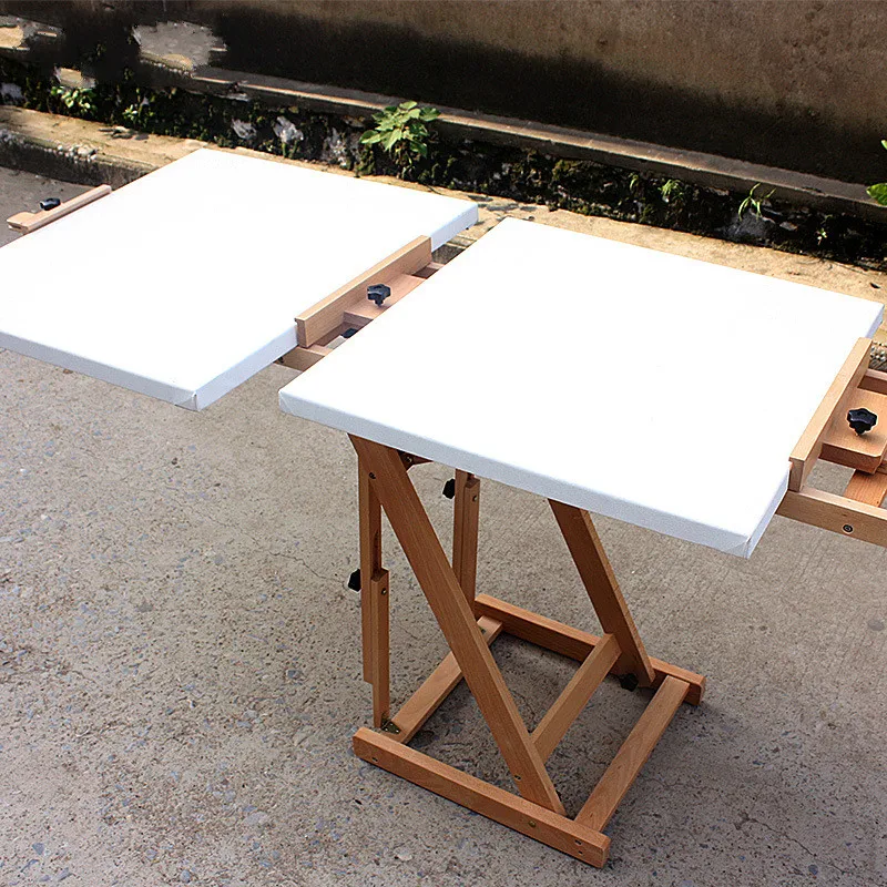 Мольберт для рисования масляными красками мольберт художника дюймов деревянный