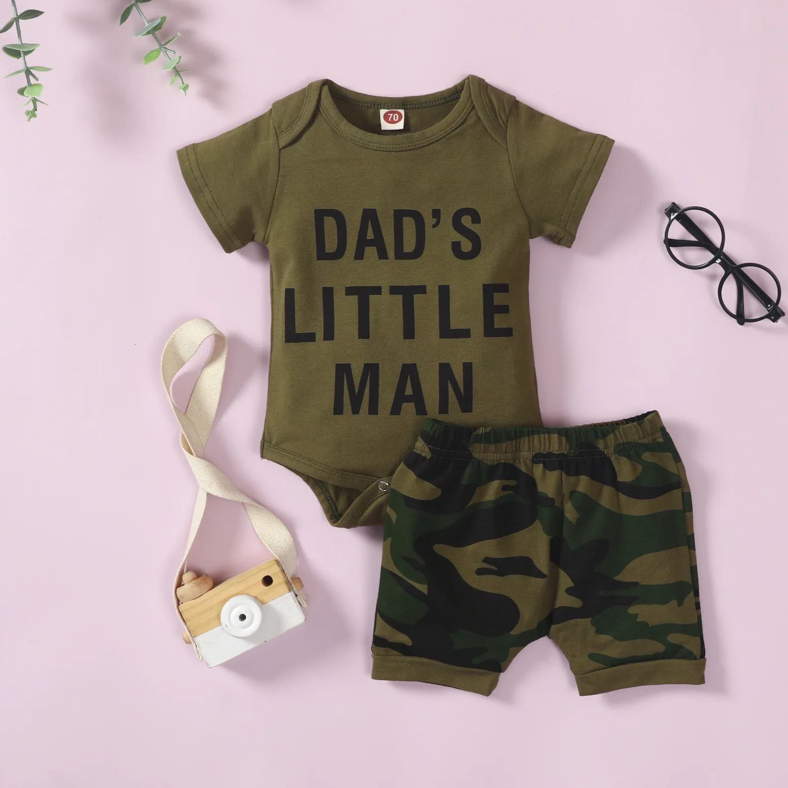 

Baby Boy Clothes Set Toddler Boys Infant Kids Clothing Set Fashion Summer Baby Clohes for Girls Romper + Shorts Drop Shipping