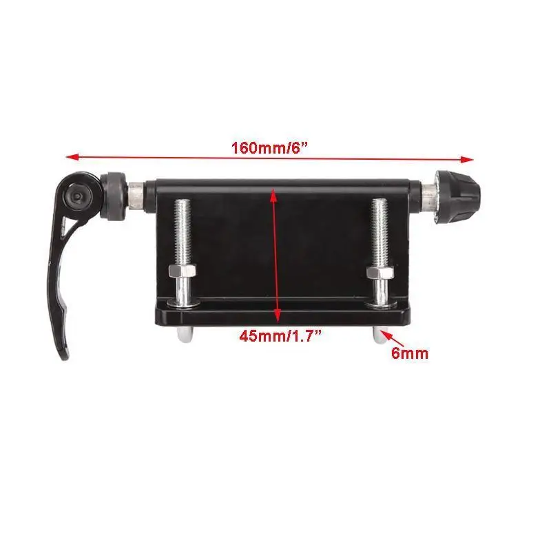 Универсальный Велосипедный блок из черного сплава Partol 2 шт. быстросъемное