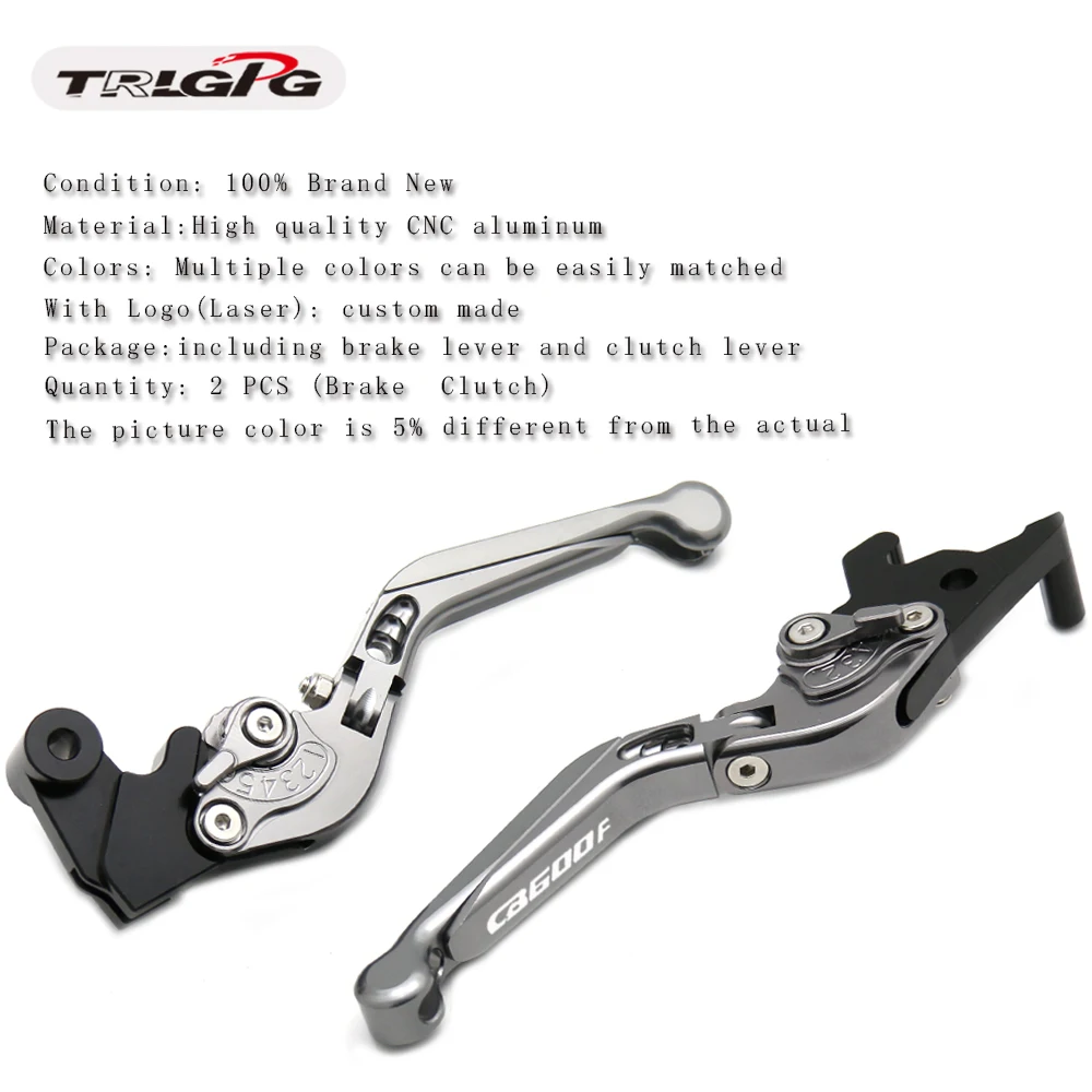 Рычаги тормозной муфты для HONDA CB600F CB 600 F Hornet 2007 2013 2012 2011 2010 Выдвижной Складной