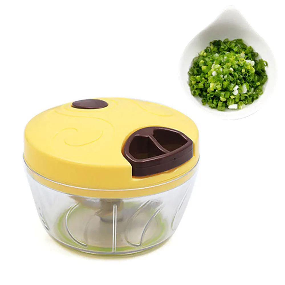 

Kitchen Pulling Food Chopper Household Hand Chopper Manual Rope Food Processor Slicer Shredder Salad Maker Vegetable Tools