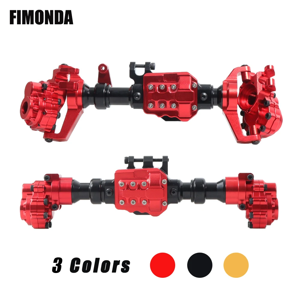 Алюминиевый портальный корпус FIMONDA TRX4 для 1/10 RC Crawler Traxxas TRX 4 Defender Bronco G500 Chevrolet