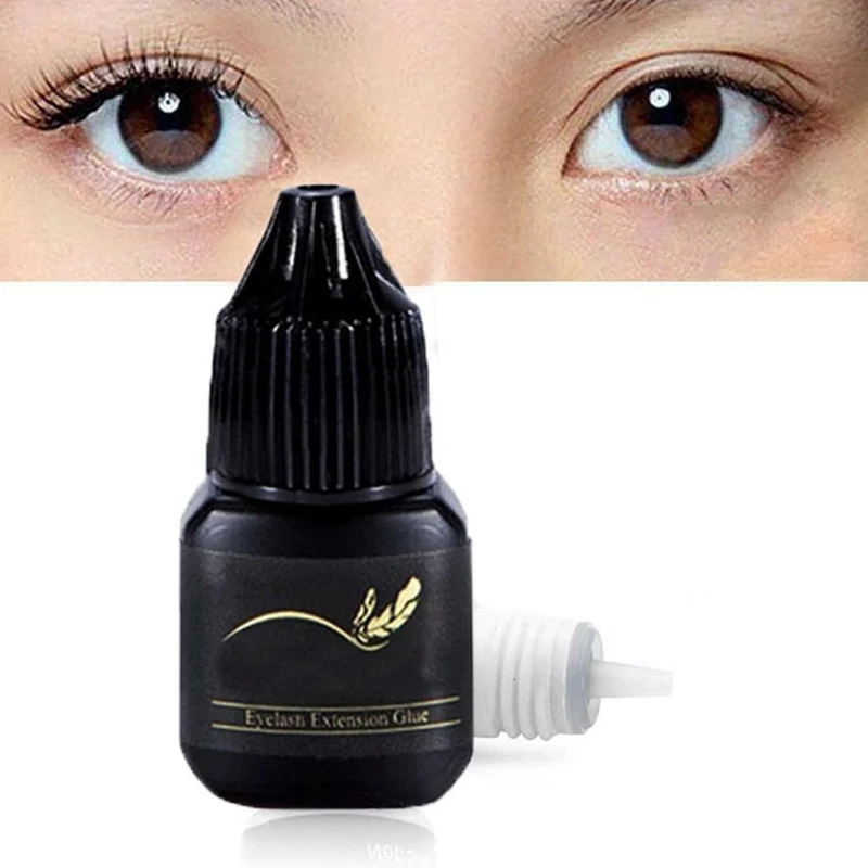 

Eyelash Glue for LADY Black Eyelash Extension Fast Drying False Eyelashes Graft Glue Lasting Up to 40 Days Elite Glue