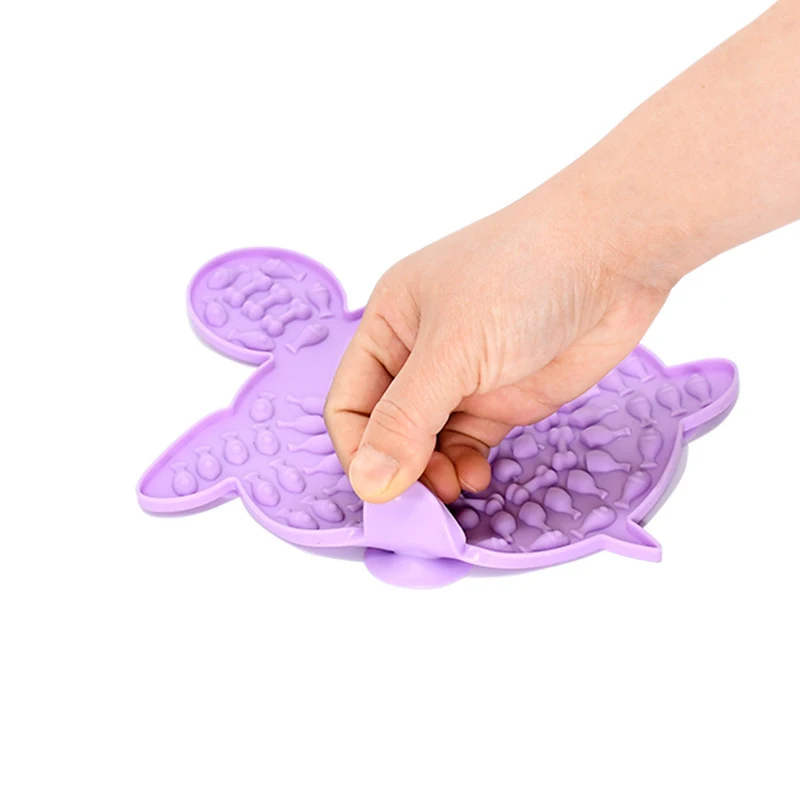 Silicone Pet Lick Mat Feeders with Sunction Cup Dog Slow Food Eating Trainer Washing Distraction Device Supplies Product | Дом и сад