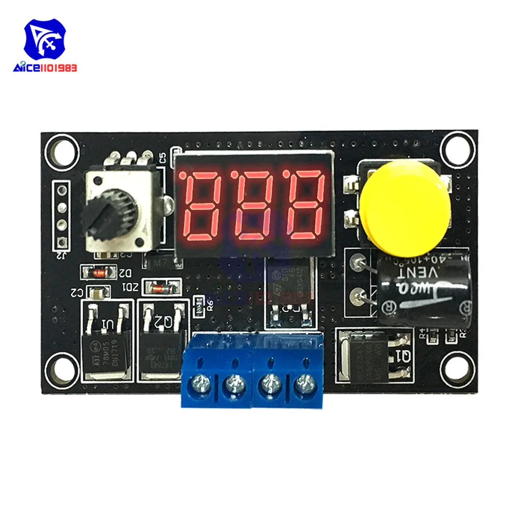 Модуль управления скоростью двигателя diymore DC 6-30 в 8A PWM устройство двигателем
