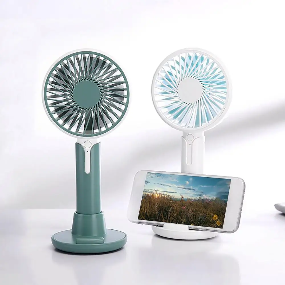 Creative Personality Usb Charging Fan Mini Mute Handheld Portable Silent Summer Small | Бытовая техника