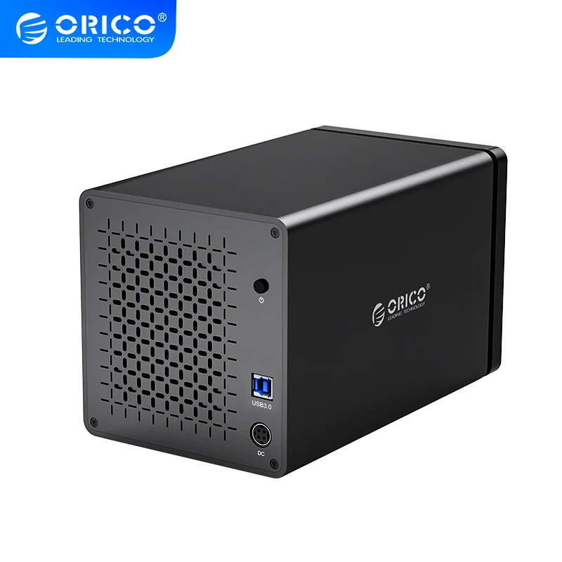 3 5 дюймов 4 Bay USB3.0 корпус для жесткого диска дисковый массив кабинета 64 ТБ хранения