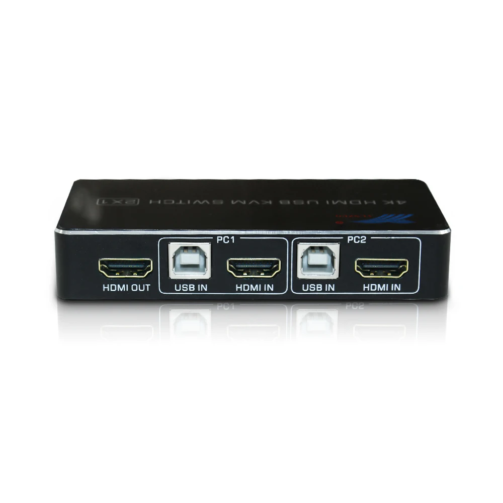 Переключатель KVM HDMI 4k x 2k 60 Гц 2 0 порта выход в 1 usb-принтер обмен бесплатным диском