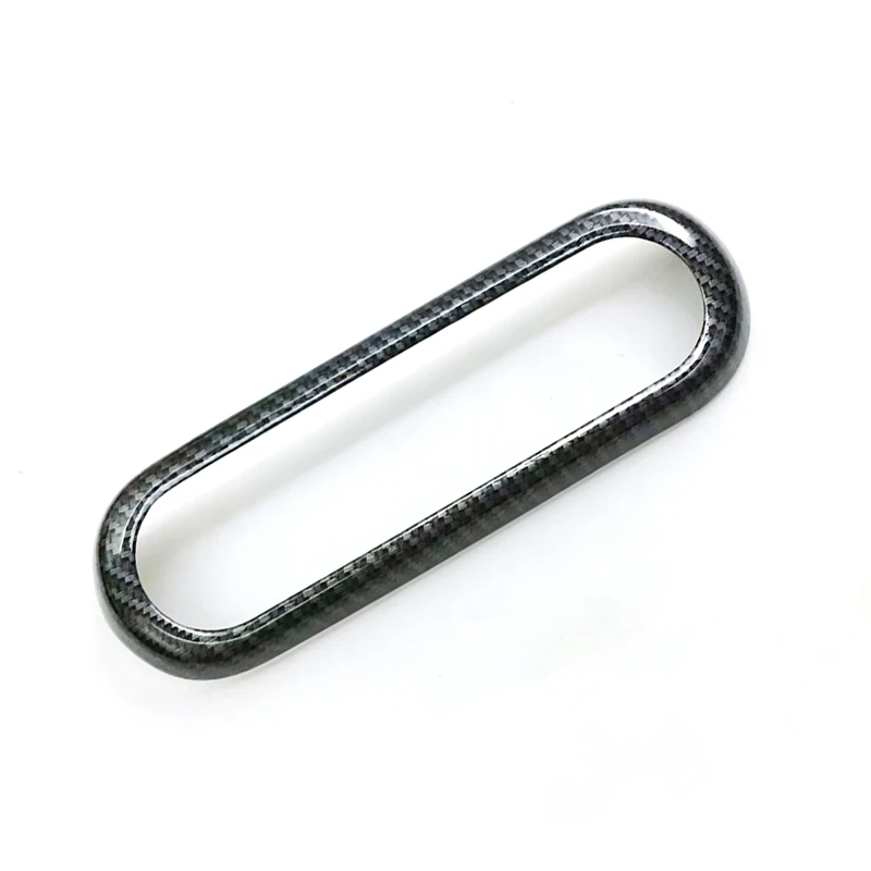 

For Nissan Kicks 2016 2017 2018 Accessories ABS Plastic Carbon Fiber Car Air Conditioner Switch Panel Cover Trim Car Styling