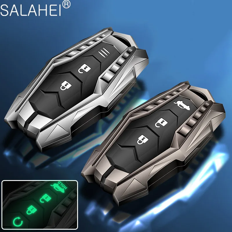 

Aluminum Alloy Car Key Case Cover Shell Fob For Nissan Qashqai J10 J11 X-Trail t31 t32 kicks Tiida Pathfinder Murano Note Juke