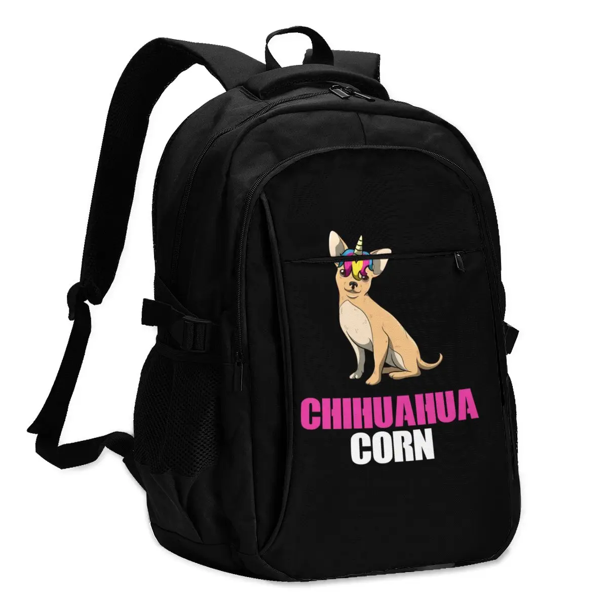 

Рюкзаки чихуахуа, школьный рюкзак с зарядным устройством и USB-разъемом, воздухопроницаемые красивые сумки