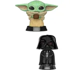 Звезда Дарт Вейдер #143, детская фигурка Yodas #378, Коллекционная модель, игрушки для детей, рождественский подарок