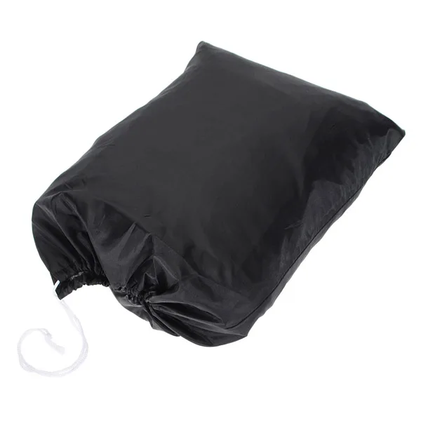 

XXXL Black Universal Motorcycle Quad Bike ATV ATC Cover w/Storage Bag Waterproof Heatproof Available
